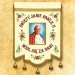 Bandera eclesiástica San Juan Pablo II