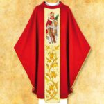 Casulla con la imagen de san Wojciech