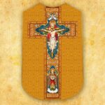 Casulla romana réplica Trinidad Santa