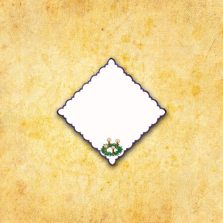 Cubierta bordada de Adviento