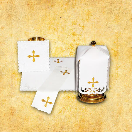 Conjunto de ropa de altar para el cáliz