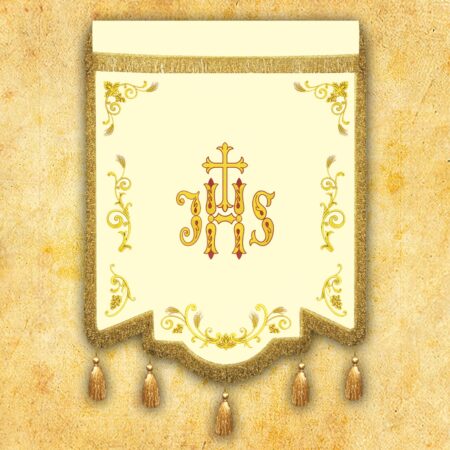 bandera eclesiástica Jesús Misericordioso