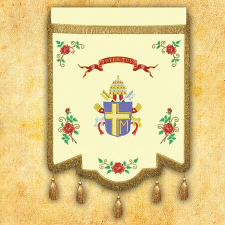 Bandera eclesiástica San Juan Pablo II