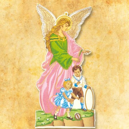 Aplicación bordada Ángel de la Guarda
