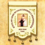 bandera eclesiástica Jesús Misericordioso