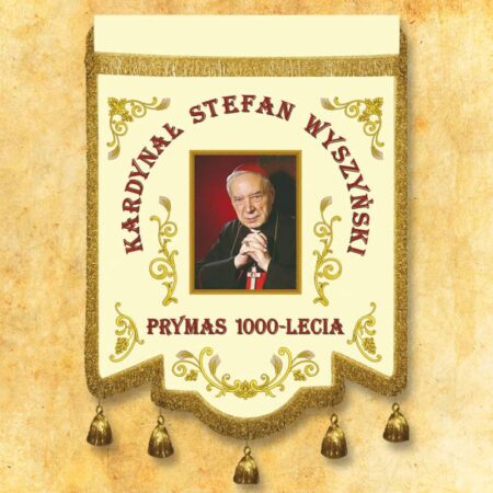 Bandera eclesiástica Cardenal Stefan Wyszyński
