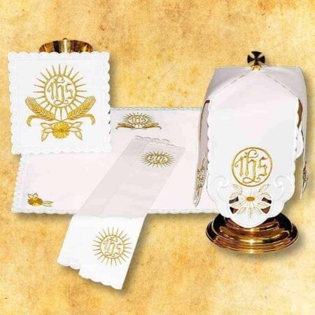 Juego de ropa de altar para el cáliz Eucarístico