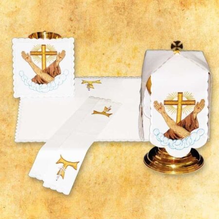 Conjunto de ropa de altar Franciscano