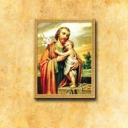 Imagen Religiosa Sobre Tela San José