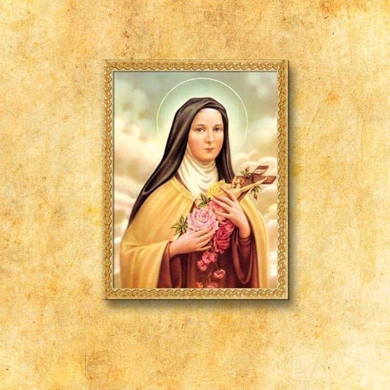 Imagen religiosa sobre tela San Teresa Imagen religiosa sobre tela San Teresa