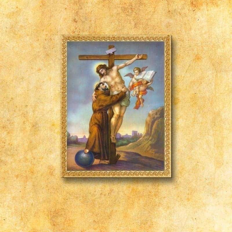 Imagen religiosa sobre tela San Francisco Imagen religiosa sobre tela San Francisco
