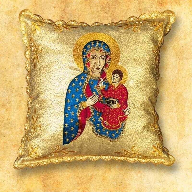 Cojín Procesional Virgen María Częstochowska Cojín Procesional Virgen María Częstochowska