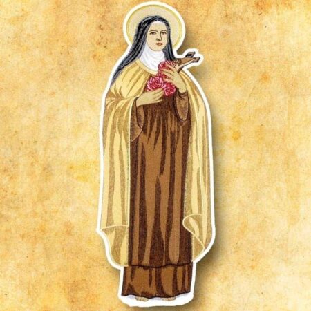 Aplicación bordada San Teresa