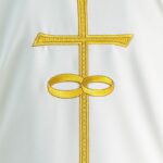 Casulla nupcial bordada
