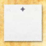 Conjunto de ropa de altar para el cáliz y conopeo