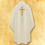 Casulla bordada Corazón de Jesús
