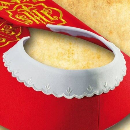 Cuello intercambiable bordado para estola
