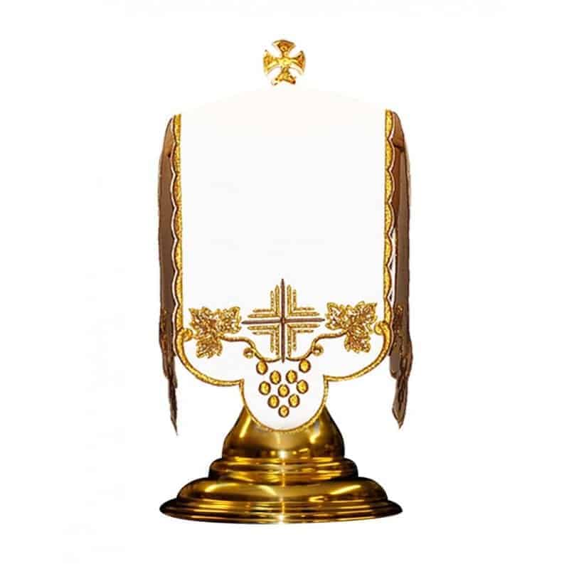 Sukienka na puszkę liturgiczna złota Sukienka na puszkę liturgiczna złota