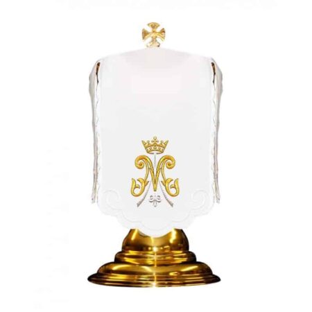 Sukienka liturgiczna na puszkę maryjna haftowana