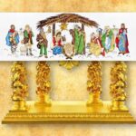 Mantel bordado Betlehem