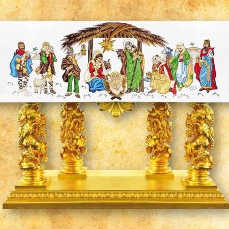 Mantel bordado Betlehem