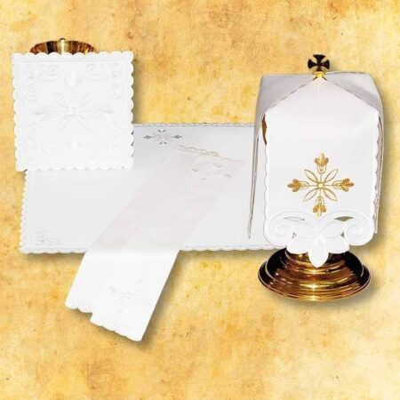 Conjunto de ropa de altar para el cáliz