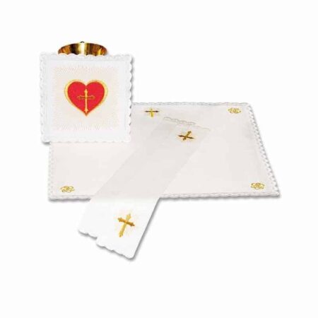 Ropa de altar para el cáliz Corazón de Jesús