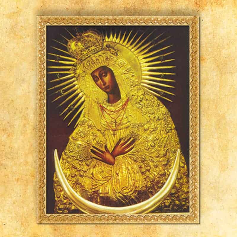 Imagen religiosa sobre tela Virgen María Ostrobramska Imagen religiosa sobre tela Virgen María Ostrobramska