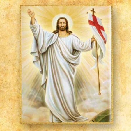 Decoración fotográfica Jesús Resucitado