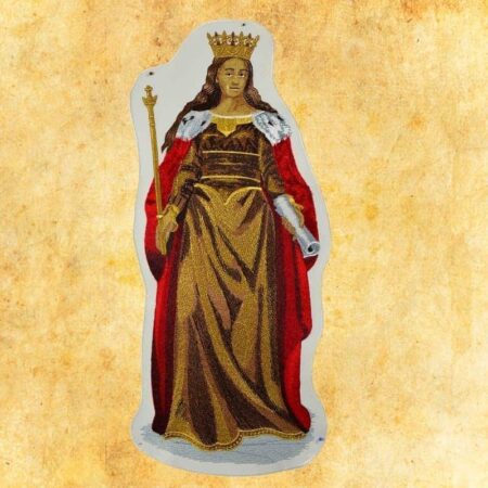 Aplicación bordada Santa Jadwiga