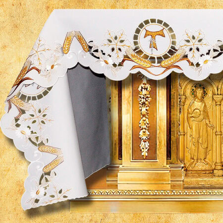 Mantel bordado Franciscano