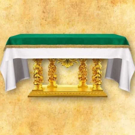 Cubierta de altar de terciopelo