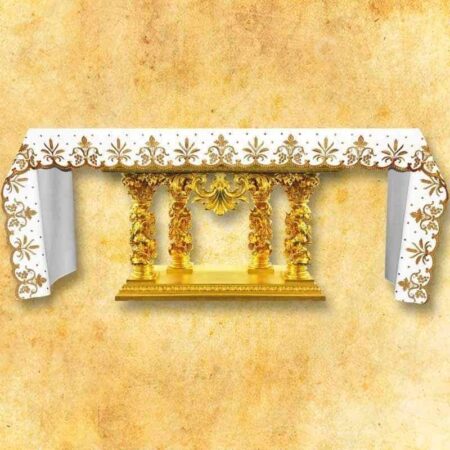 Mantel bordado ricamente para la iglesia