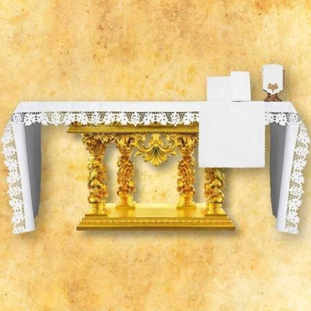Mantel de altar bordado
