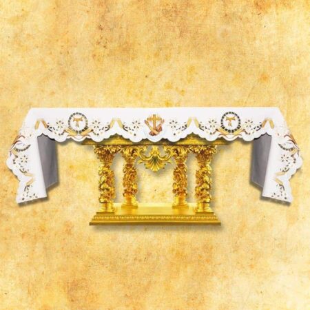 Mantel bordado Franciscano