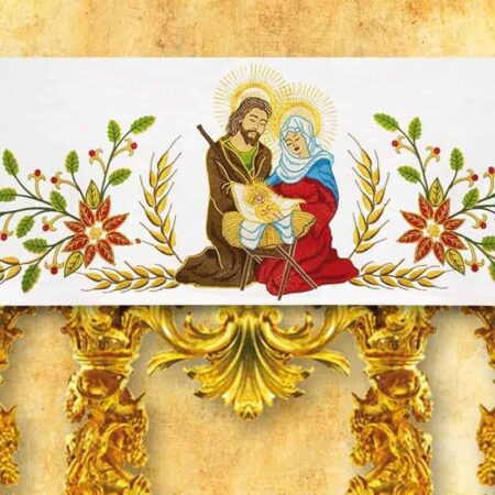mantel de altar Estrella de Belén