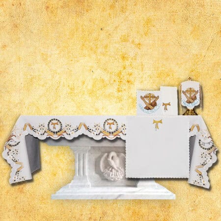 Mantel bordado Franciscano
