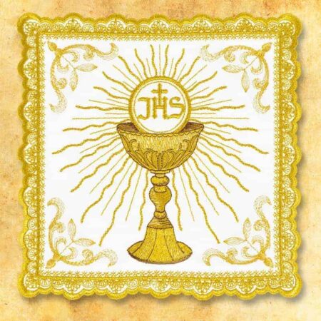 Ropa de altar para el cáliz Gold Kielich