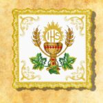 Ropa de altar para el cáliz Gold Kielich