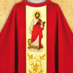 Casulla con imagen de san Marcos