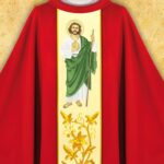 Casulla con la imagen de san Judas Tadeo
