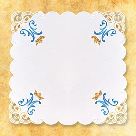 Cubierta de altar litúrgica Mariana 45×45