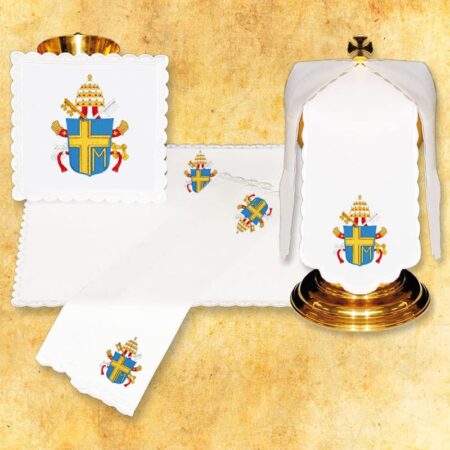 Conjunto de ropa de altar para el cáliz
