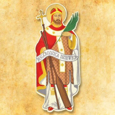Aplicación bordada San Wojciech