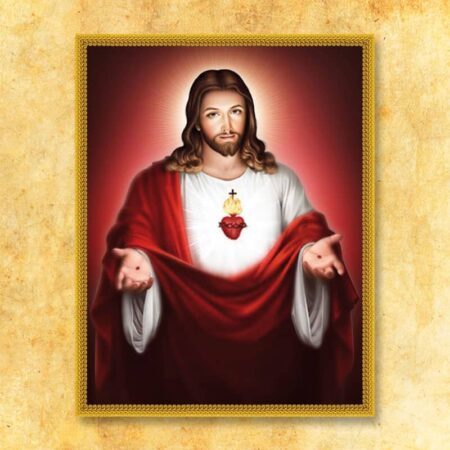 Decoración litúrgica grande Corazón de Jesús
