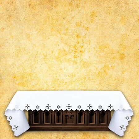 Mantel de altar calado
