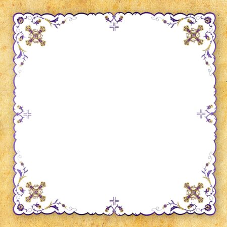 Servilleta litúrgica de Cuaresma 110×110