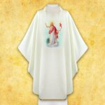 Casulla con imagen Jesús Resucitado
