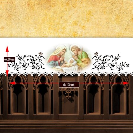 Mantel de altar calado