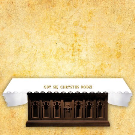 mantel foto cortado con láser